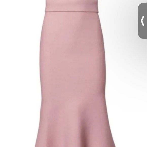 Scanlan Theodore crepe knit green dress M beautiful color - Picture 5 of 5